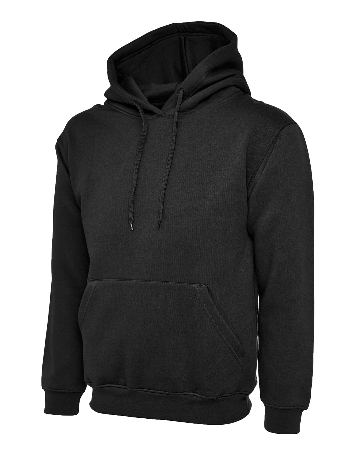 Heavyweight Hooded Sweatshirt - Black | Wrapandcover.co.uk Customised uniforms for workwear, schools, and organisations- fast UK delivery, no minimum orders.
