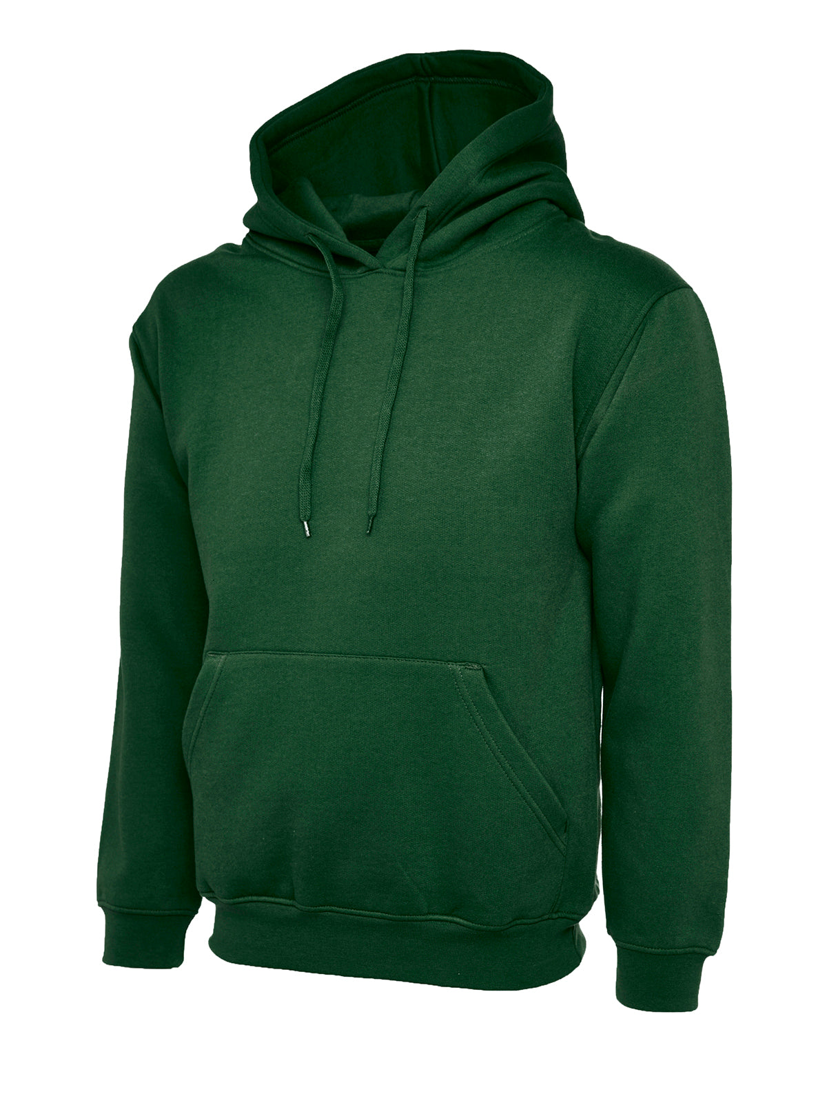 Classic Hooded Sweatshirt - Bottle Green | Wrapandcover.co.uk Customised uniforms for workwear, schools, and organisations- fast UK delivery, no minimum orders.