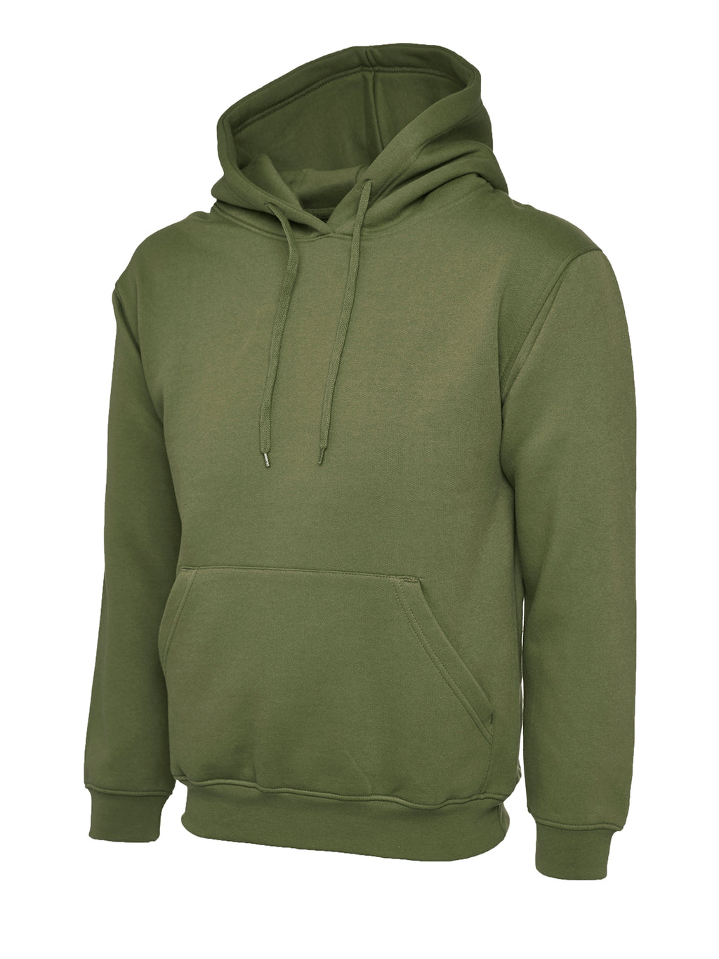 Classic Hooded Sweatshirt  - Olive - XS - UC502 | Wrapandcover.co.uk Customised uniforms for workwear, schools, and organisations- fast UK delivery, no minimum orders.