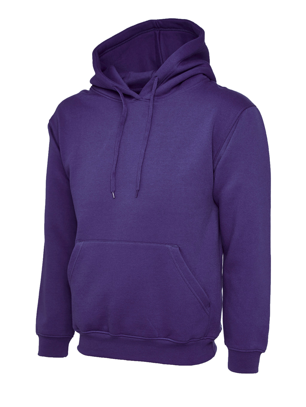 Classic Hooded Sweatshirt  - Purple - XS - UC502 | Wrapandcover.co.uk Customised uniforms for workwear, schools, and organisations- fast UK delivery, no minimum orders.