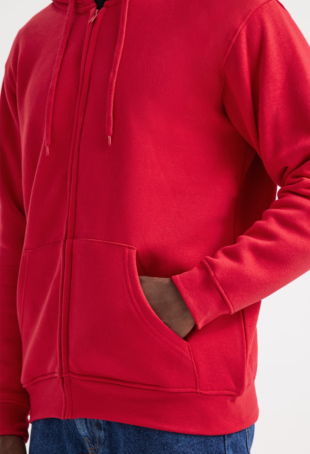 Unisex Classic Full Zip Hooded Sweatshirt - 300gsm 50/50 Polycotton | 12 Colours