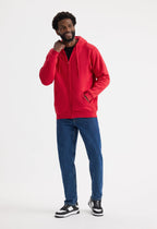 Unisex Classic Full Zip Hooded Sweatshirt - 300gsm 50/50 Polycotton | 12 Colours