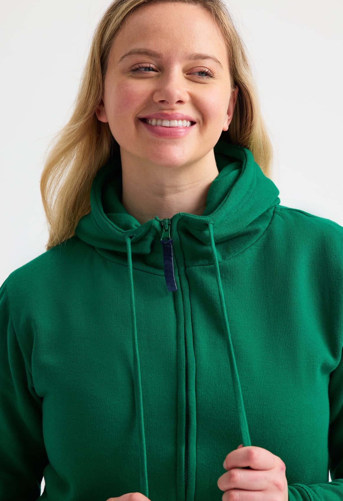 Ladies' Classic Full Zip Hooded Sweatshirt - 300gsm 50/50 Polycotton | 11 Colours