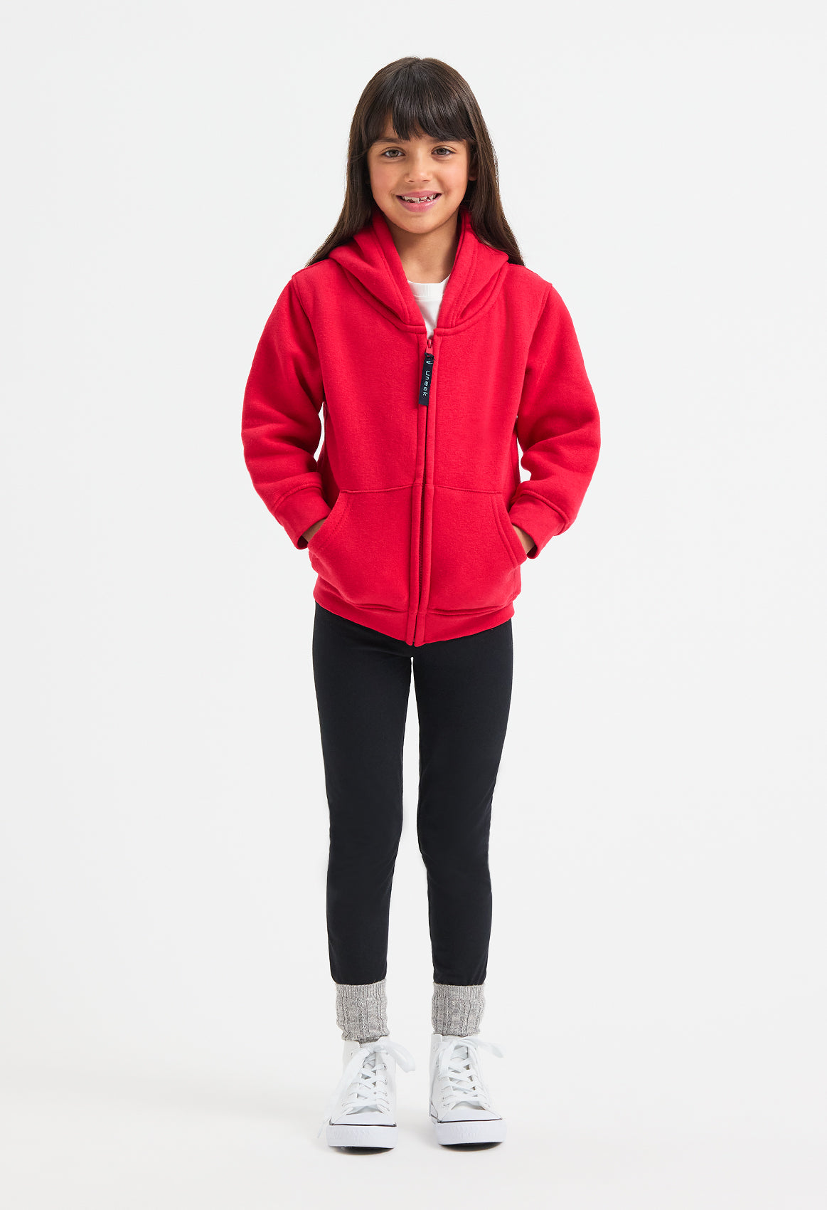 Childrens Classic Full Zip Hooded Sweatshirt