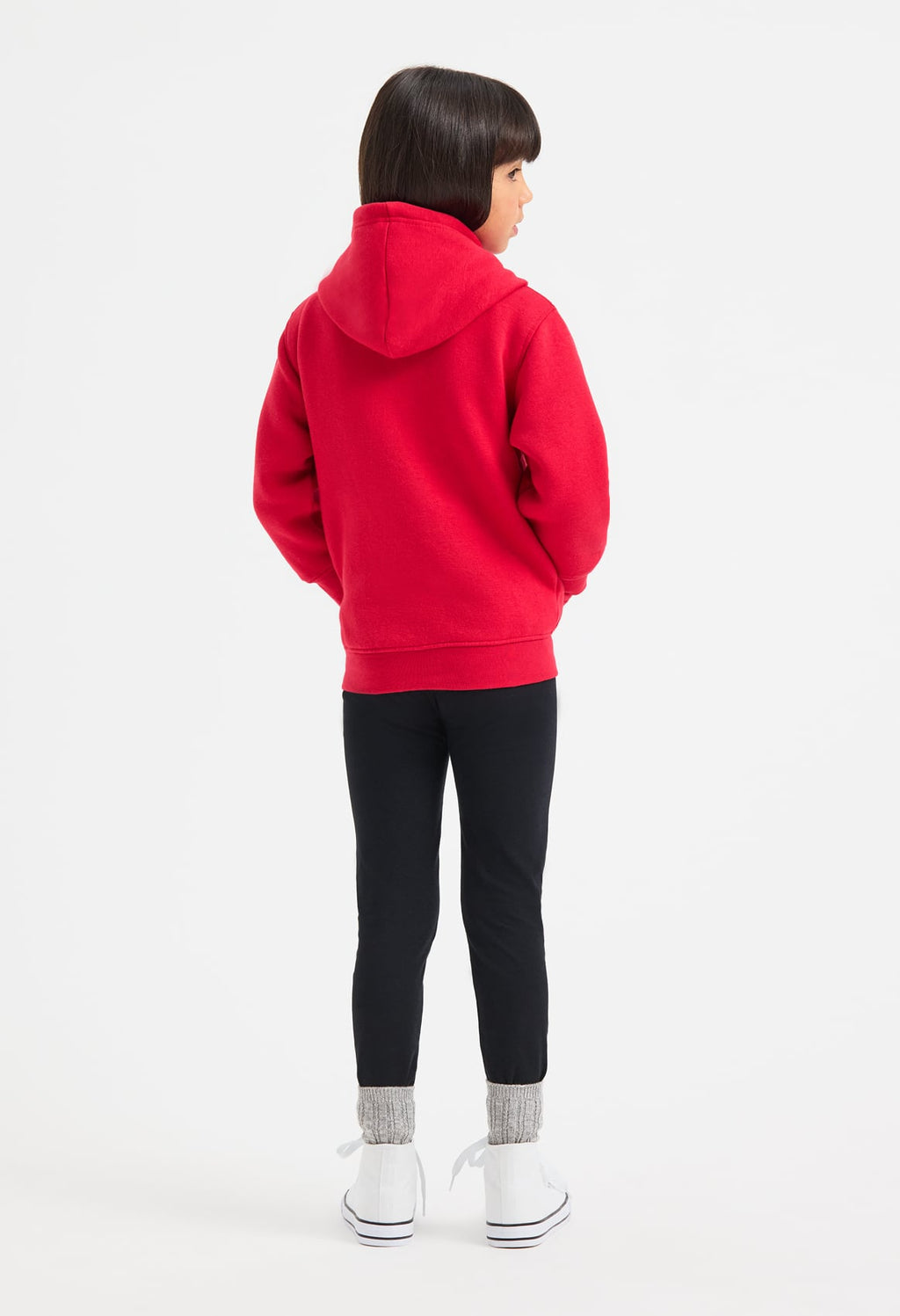Children's Classic Full Zip Hooded Sweatshirt - 300gsm 50/50 Polycotton | 9 Colours