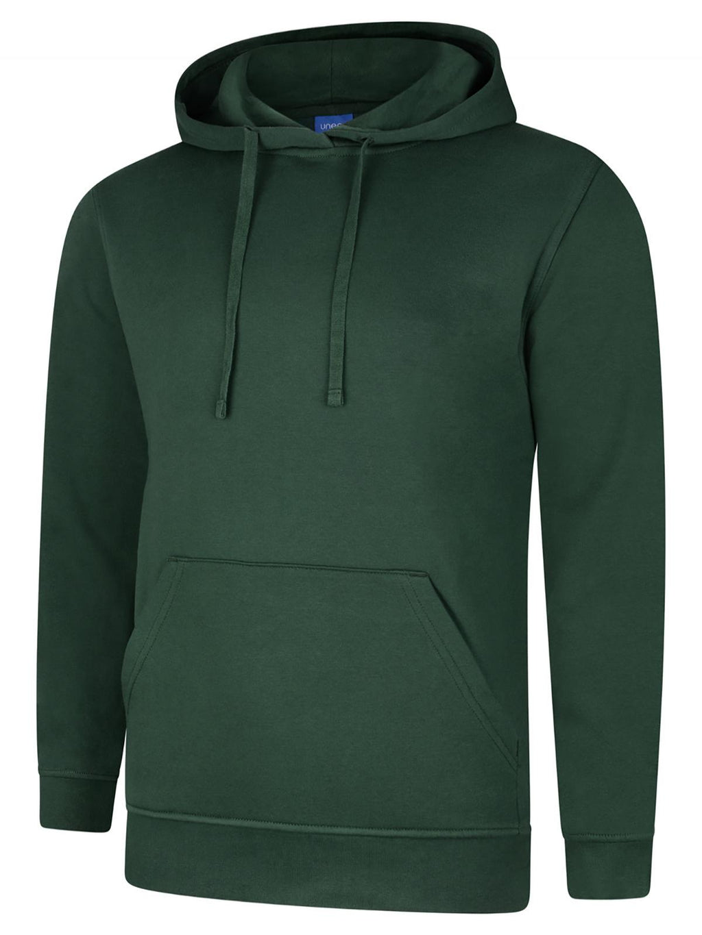 Deluxe Hooded Sweatshirt - Bottle Green | Wrapandcover.co.uk Customised uniforms for workwear, schools, and organisations- fast UK delivery, no minimum orders.