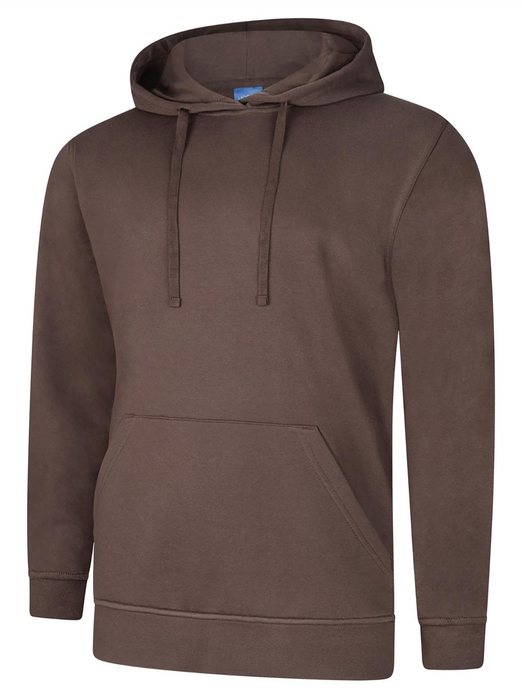 Deluxe Hooded Sweatshirt - Brown | Wrapandcover.co.uk Customised uniforms for workwear, schools, and organisations- fast UK delivery, no minimum orders.