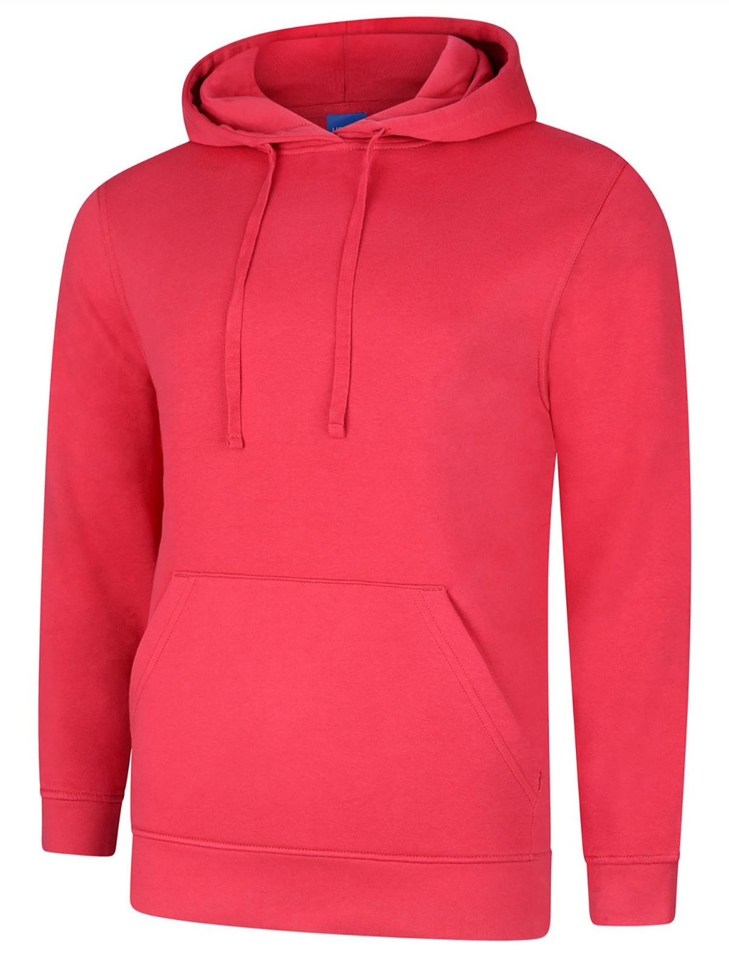 Deluxe Hooded Sweatshirt - Red | Wrapandcover.co.uk Customised uniforms for workwear, schools, and organisations- fast UK delivery, no minimum orders.