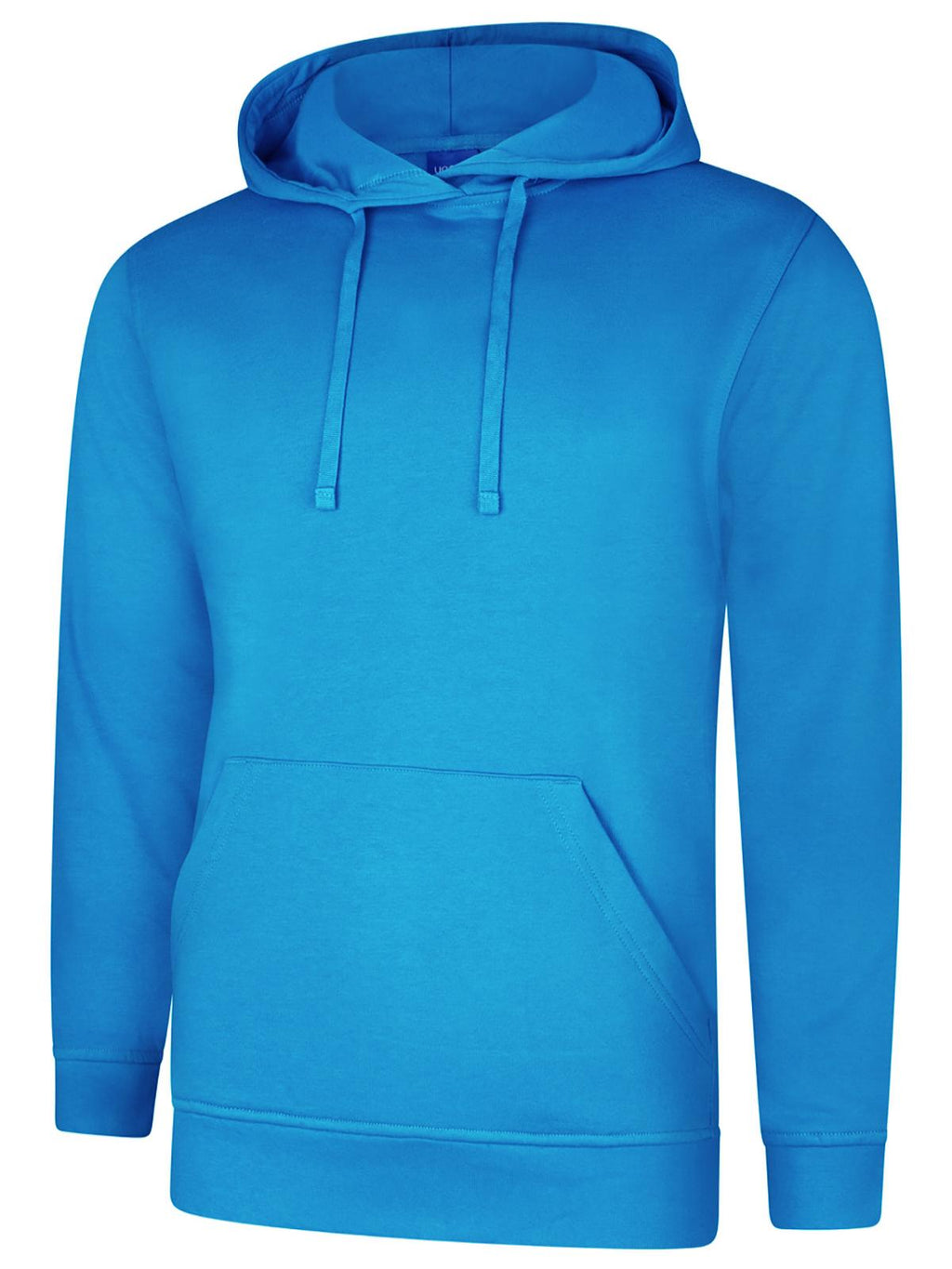 Deluxe Hooded Sweatshirt - Reef Blue | Wrapandcover.co.uk Customised uniforms for workwear, schools, and organisations- fast UK delivery, no minimum orders.