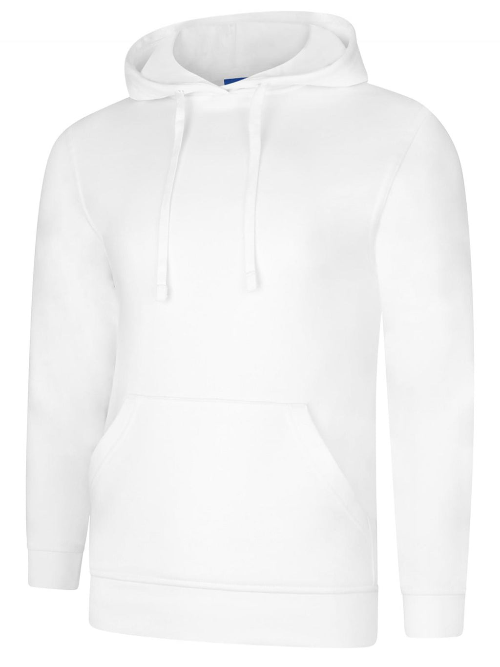 Deluxe Hooded Sweatshirt - White | Wrapandcover.co.uk Customised uniforms for workwear, schools, and organisations- fast UK delivery, no minimum orders.