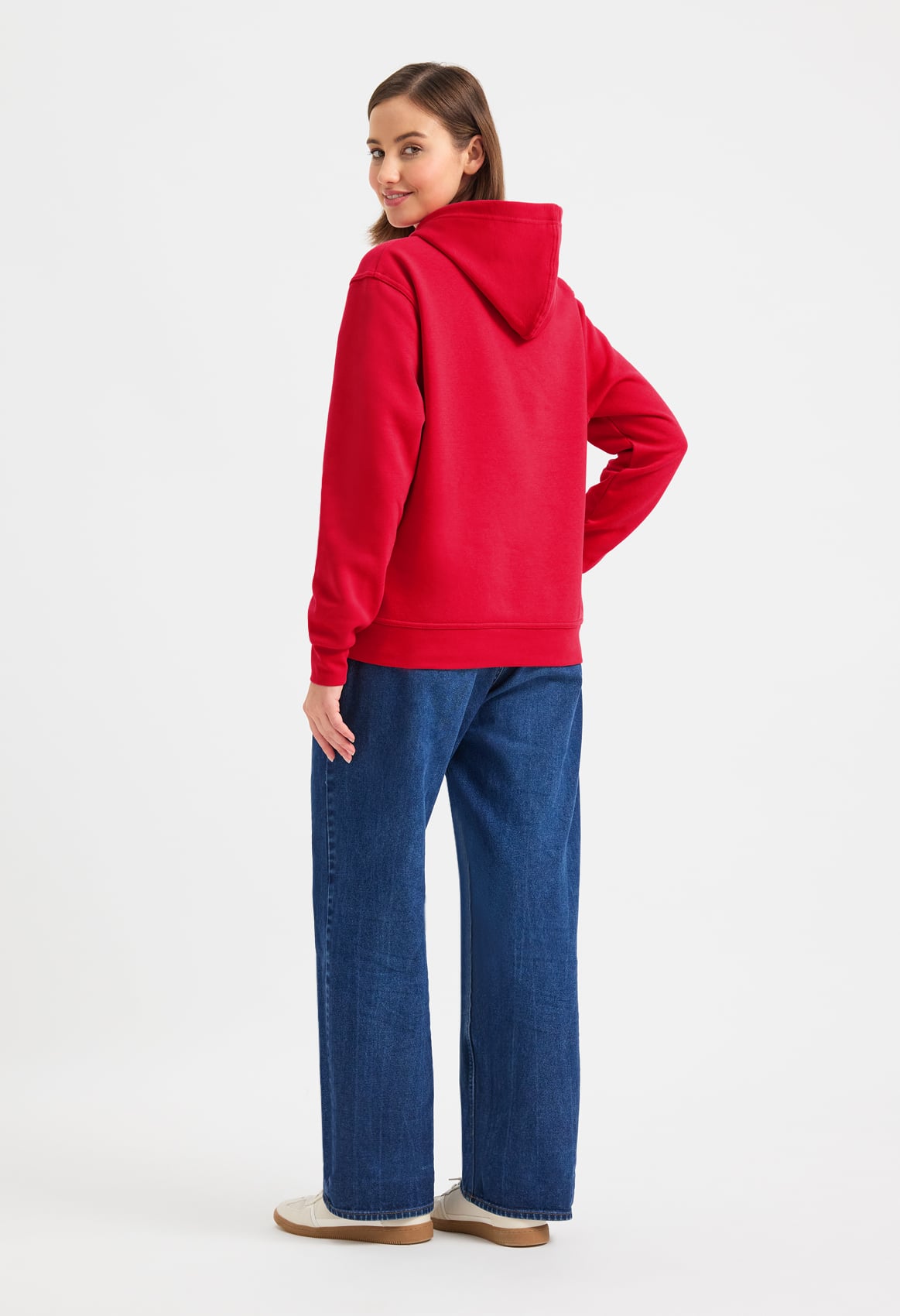 Ladies' Deluxe Hooded Sweatshirt - 300gsm 50/50 Polycotton | 8 Colours