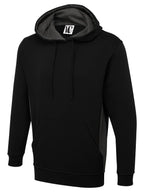 Unisex Two Tone Hooded Sweatshirt - 280gsm 60/40 Cotton-Rich | 5 Colours