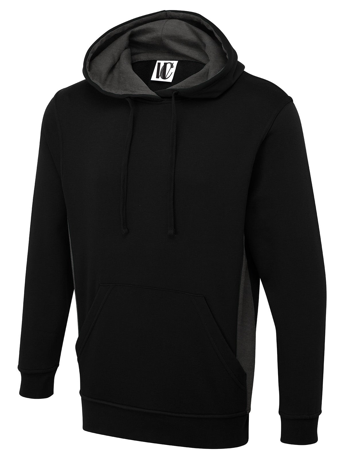 Unisex Two Tone Hooded Sweatshirt - 280gsm 60/40 Cotton-Rich | 5 Colours