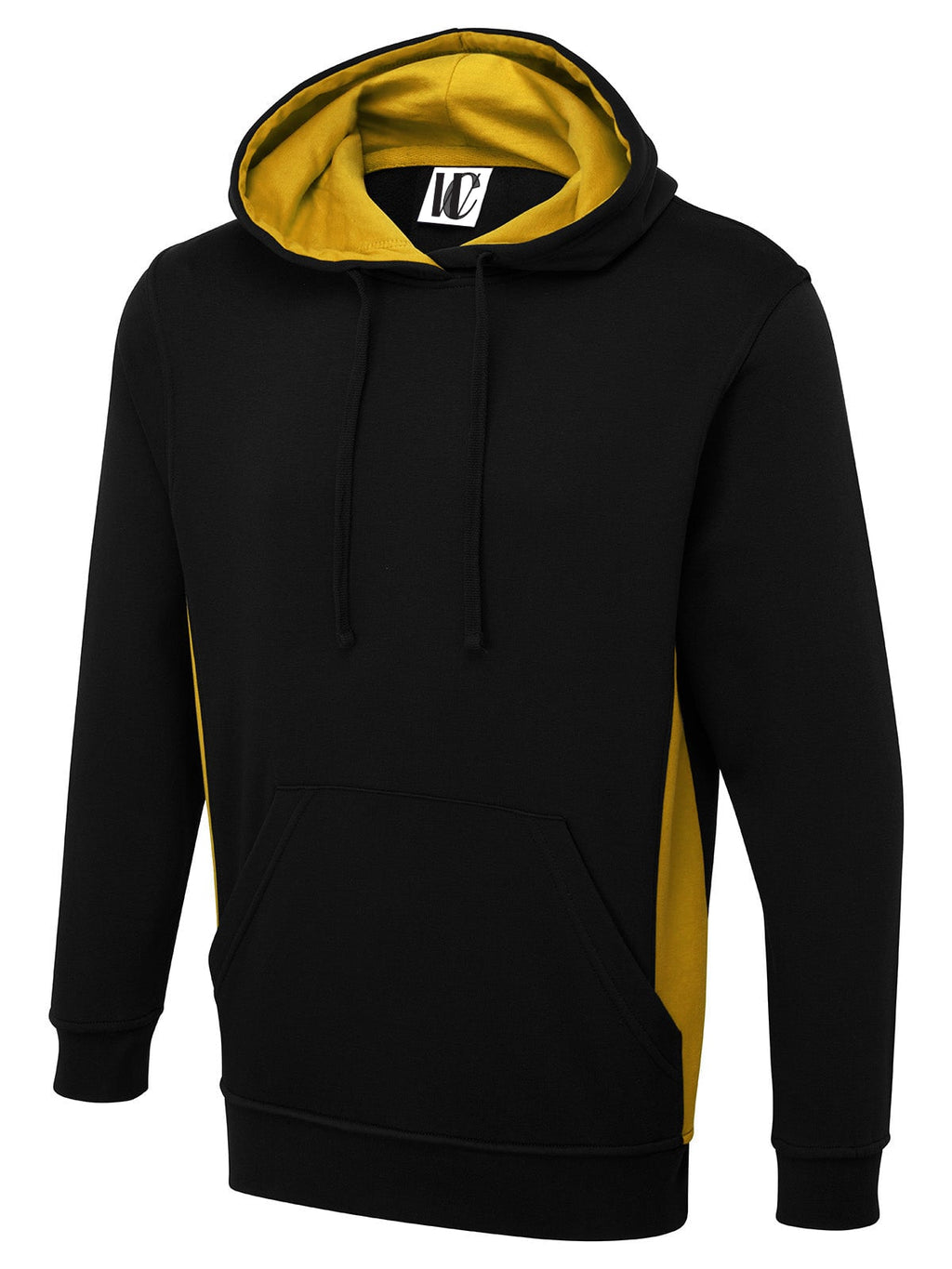 Unisex Two Tone Hooded Sweatshirt - 280gsm 60/40 Cotton-Rich | 5 Colours
