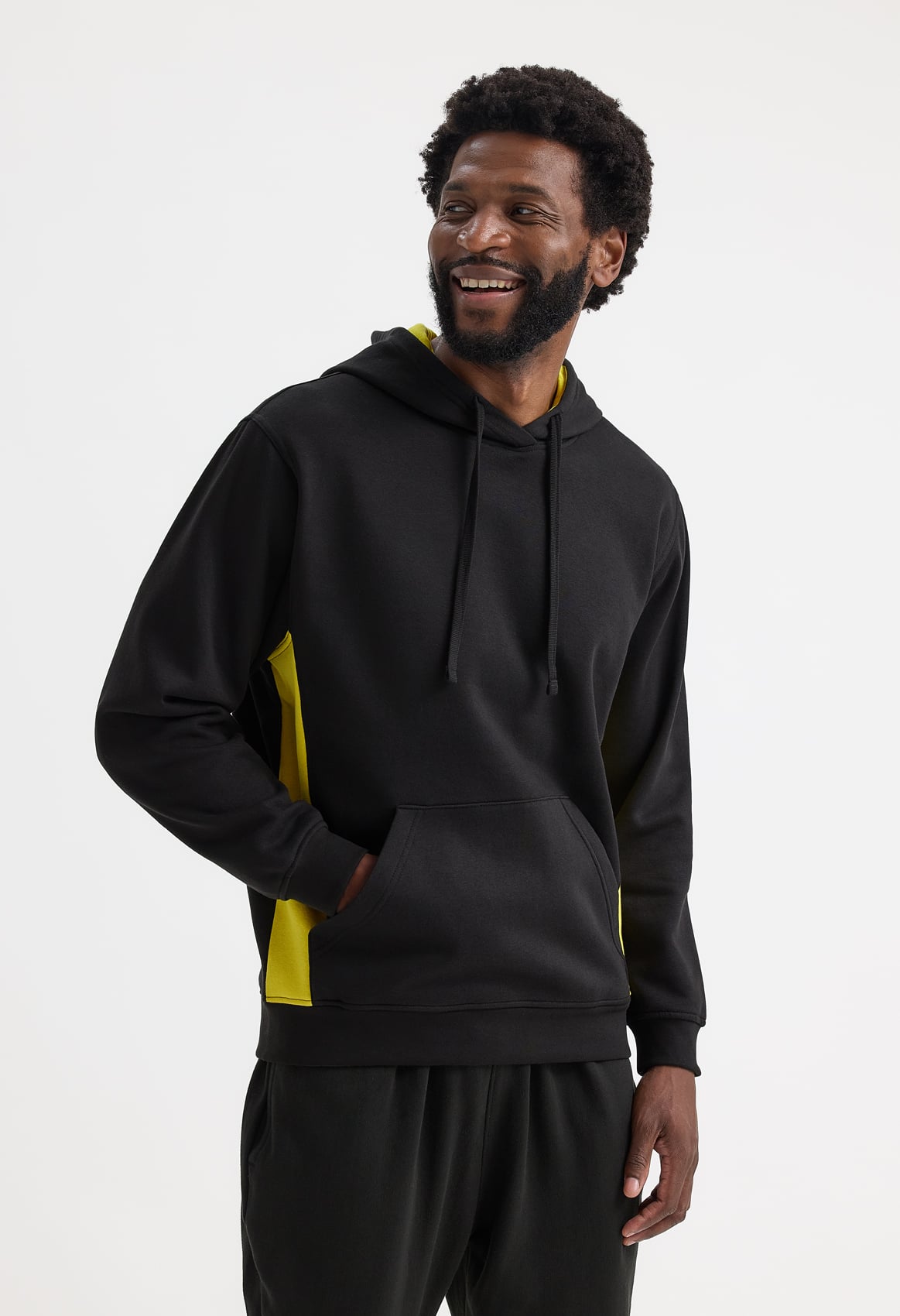 Unisex Two Tone Hooded Sweatshirt - 280gsm 60/40 Cotton-Rich | 5 Colours