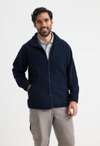 Unisex Heavyweight Full Zip Fleece Jacket - 380gsm 100% Polyester | 7 Colours