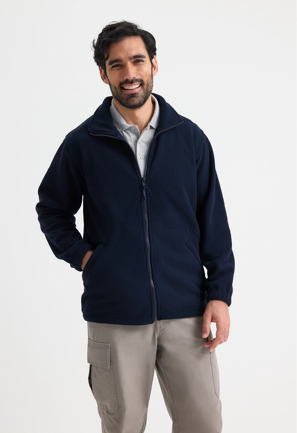 Heavyweight Full Zip Fleece Jacket by wrapandcover.co.uk Uniforms, teamwear and custom corporate apparel. Specialising in Central London and the home counties.