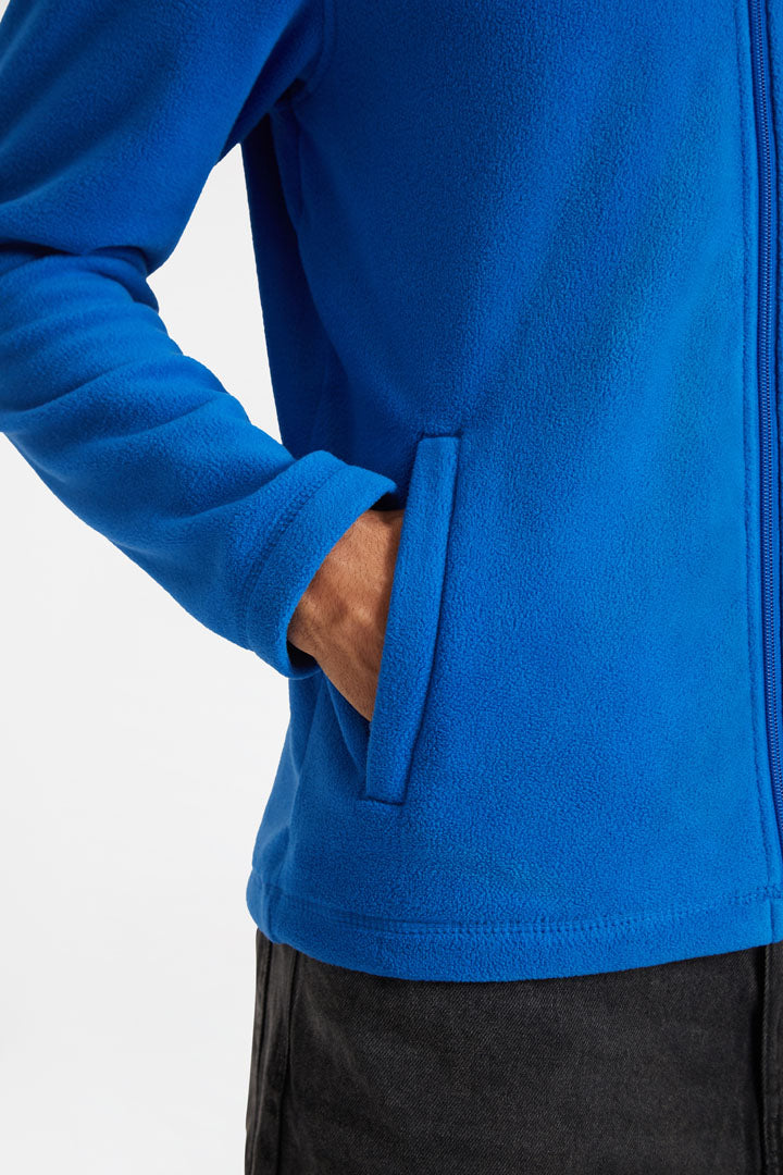 Lightweight Full Zip Microfleece Jacket - Royal Blue | Wrapandcover.co.uk Customised uniforms for workwear, schools, and organisations- fast UK delivery, no minimum orders.