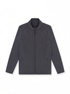 Lightweight Full Zip Microfleece Jacket - Charcoal