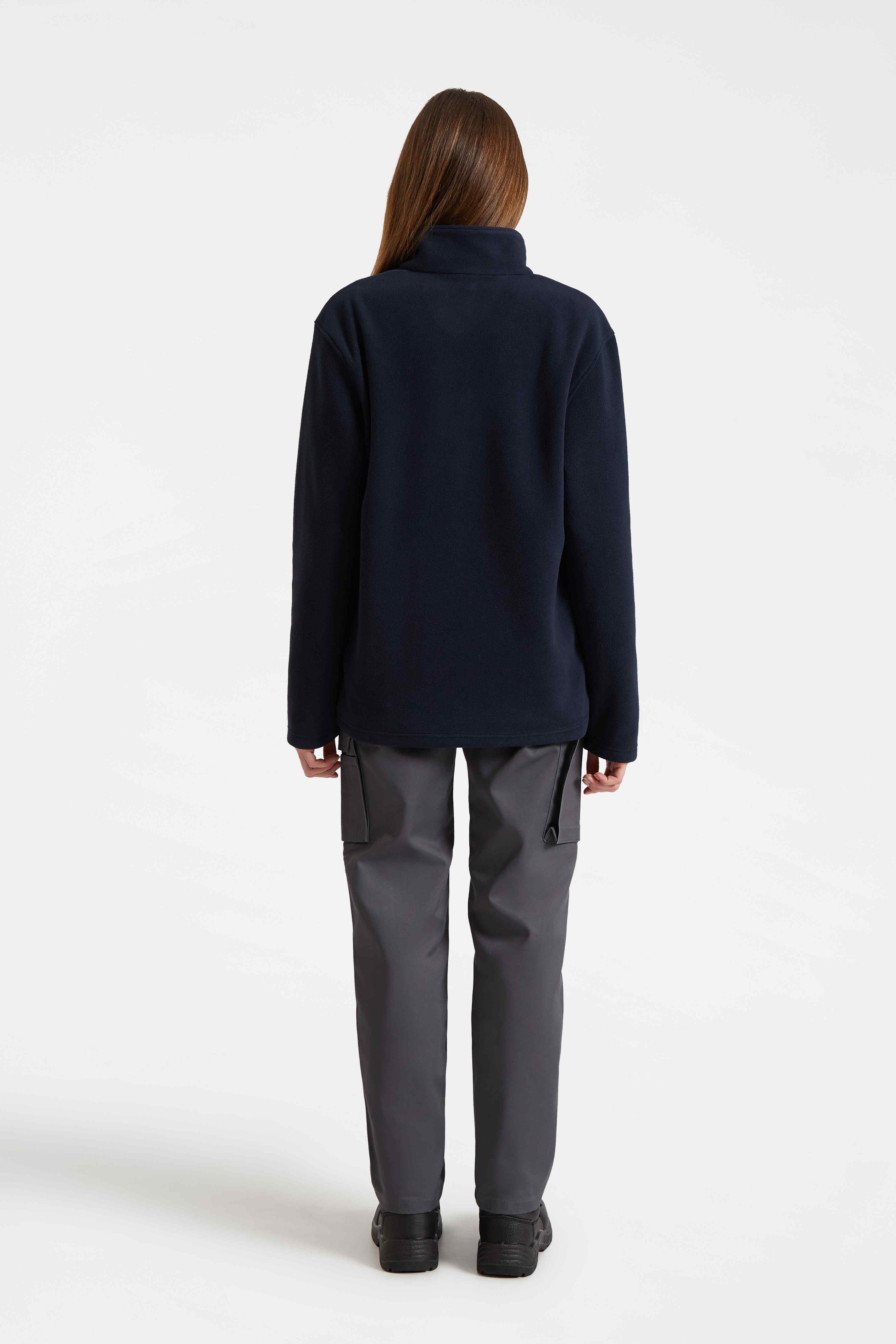 Lightweight Quarter Zip Microfleece - Model Shot