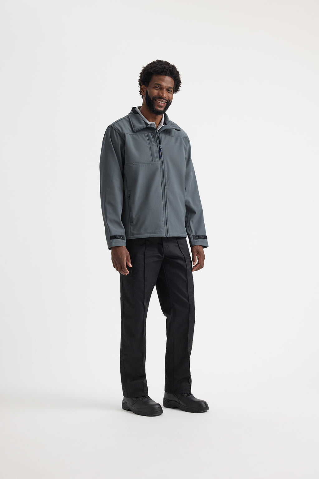 Deluxe Full Zip Soft Shell Jacket