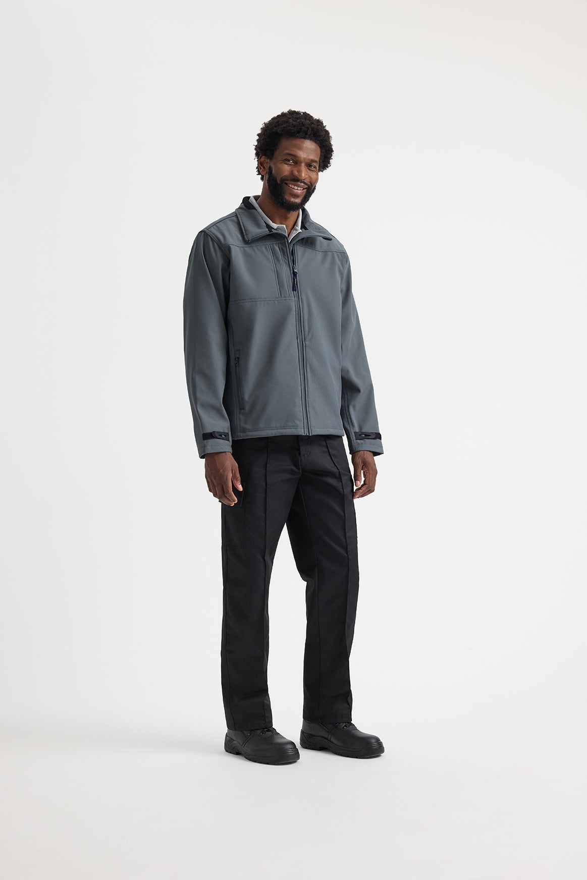 Deluxe Full Zip Soft Shell Jacket