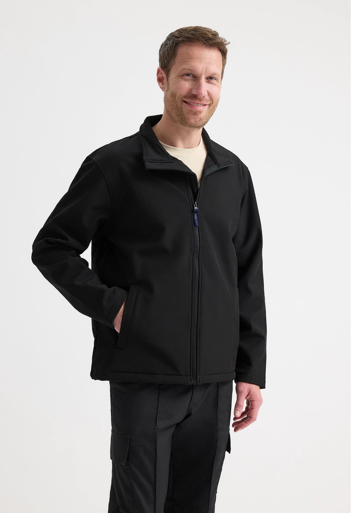 Classic Full Zip Soft Shell Jacket by wrapandcover.co.uk Uniforms, teamwear and custom corporate apparel. Specialising in Central London and the home counties.