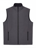 Printable Softshell Gilet - Charcoal/Black