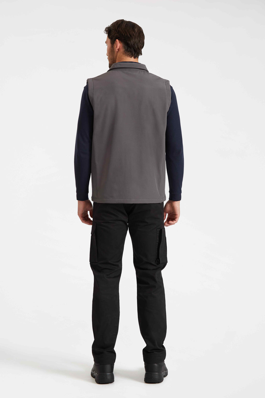 Premium Printable Softshell Gilet - Model Shot 2