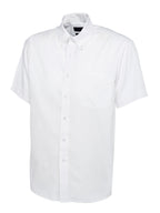 Men's Pinpoint Oxford Half Sleeve Shirt - 140gsm 85/15 Combed Cotton | 7 Colours