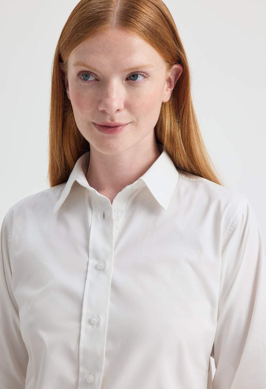 Ladies' Pinpoint Oxford Full Sleeve Shirt - 140gsm 85/15 Combed Cotton | 7 Colours