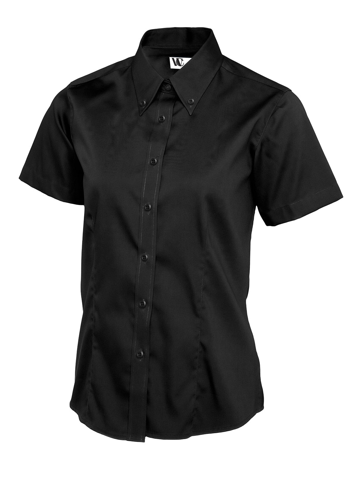 Ladies' Pinpoint Oxford Half Sleeve Shirt - 140gsm 85/15 Combed Cotton | 7 Colours