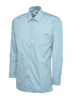 Men's Poplin Full Sleeve Shirt - 120gsm 65/35 Polycotton | 3 Colours