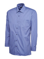 Men's Poplin Full Sleeve Shirt - 120gsm 65/35 Polycotton | 3 Colours