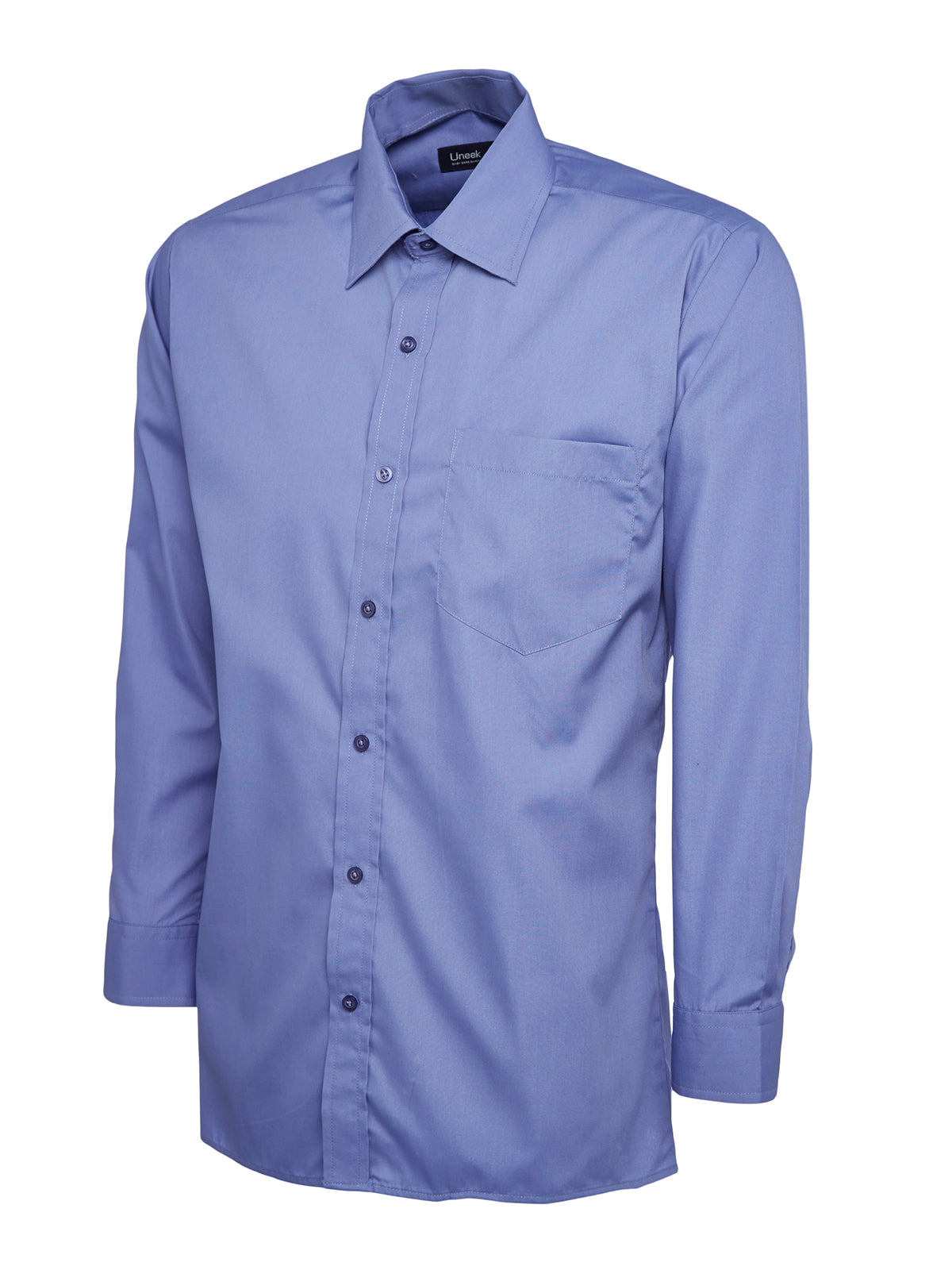 Men's Poplin Full Sleeve Shirt - 120gsm 65/35 Polycotton | 3 Colours