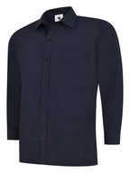 Men's Poplin Full Sleeve Shirt - 120gsm 65/35 Polycotton | 3 Colours