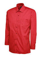 Men's Poplin Full Sleeve Shirt - 120gsm 65/35 Polycotton | 3 Colours