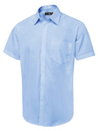 Men's Long Sleeve Poplin Shirt - 120gsm 65/35 Polycotton | 3 Colours