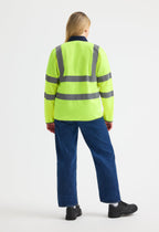 Unisex Hi-Vis Safety Waistcoat - EN ISO 20471 Class 3, Long Sleeve | Orange & Yellow