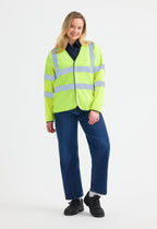Unisex Hi-Vis Safety Waistcoat - EN ISO 20471 Class 3, Long Sleeve | Orange & Yellow