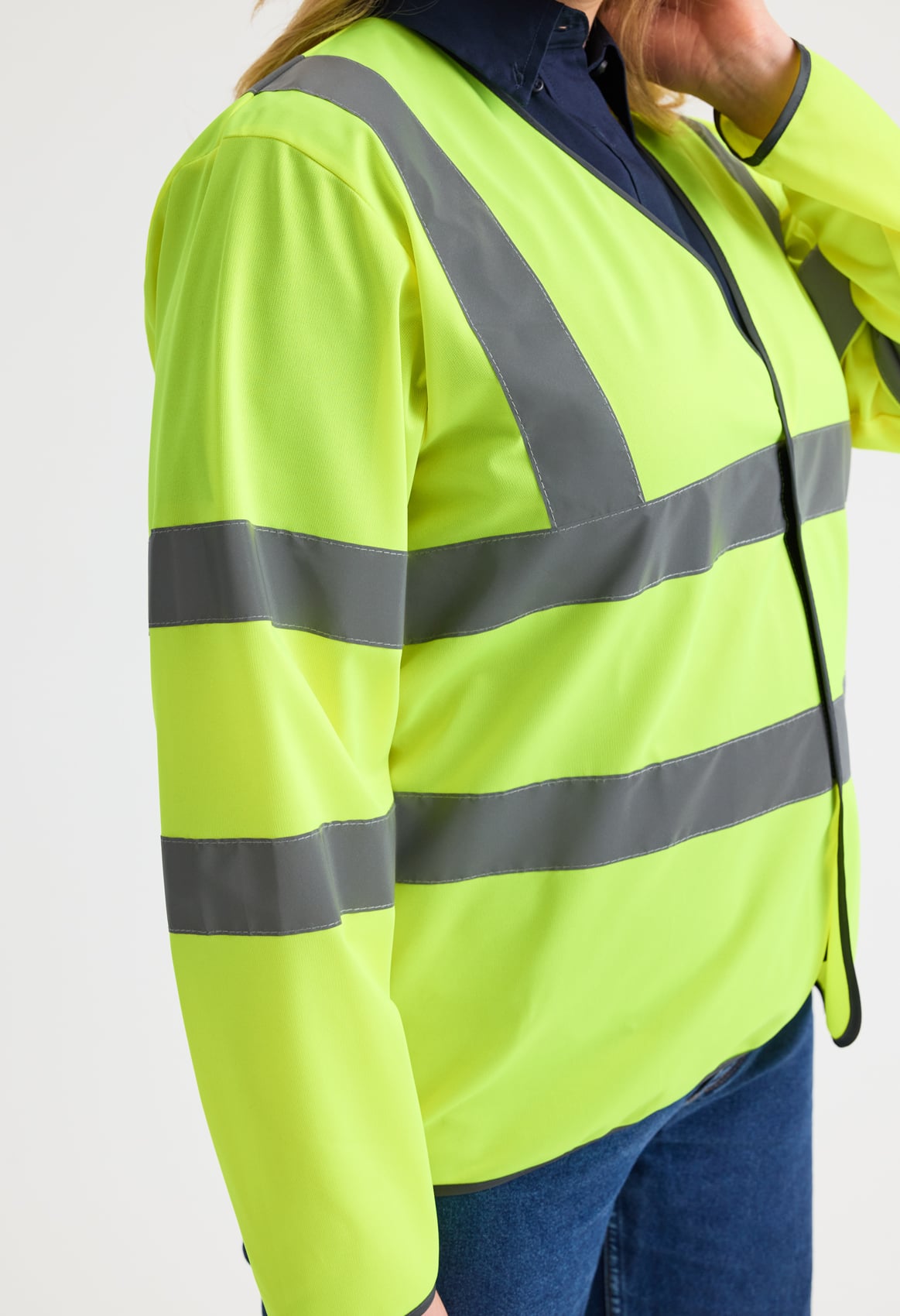 Unisex Hi-Vis Safety Waistcoat - EN ISO 20471 Class 3, Long Sleeve | Orange & Yellow