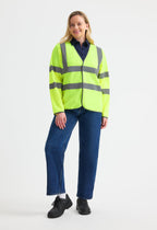 Unisex Hi-Vis Safety Waistcoat - EN ISO 20471 Class 3, Long Sleeve | Orange & Yellow