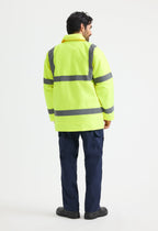 Unisex Hi-Vis Road Safety Jacket - EN ISO 20471 Class 3 Waterproof | Yellow & Orange