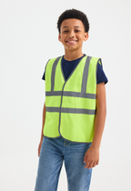 Childrens Hi Vis Waist Coat by wrapandcover.co.uk Uniforms teamwear and corporate giftsSpecialising in Central London and the home counties