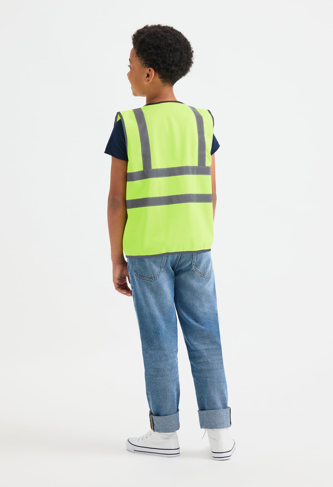 Children's Hi-Vis Safety Waistcoat - EN ISO 20471 Class 2 Certified | Orange & Yellow