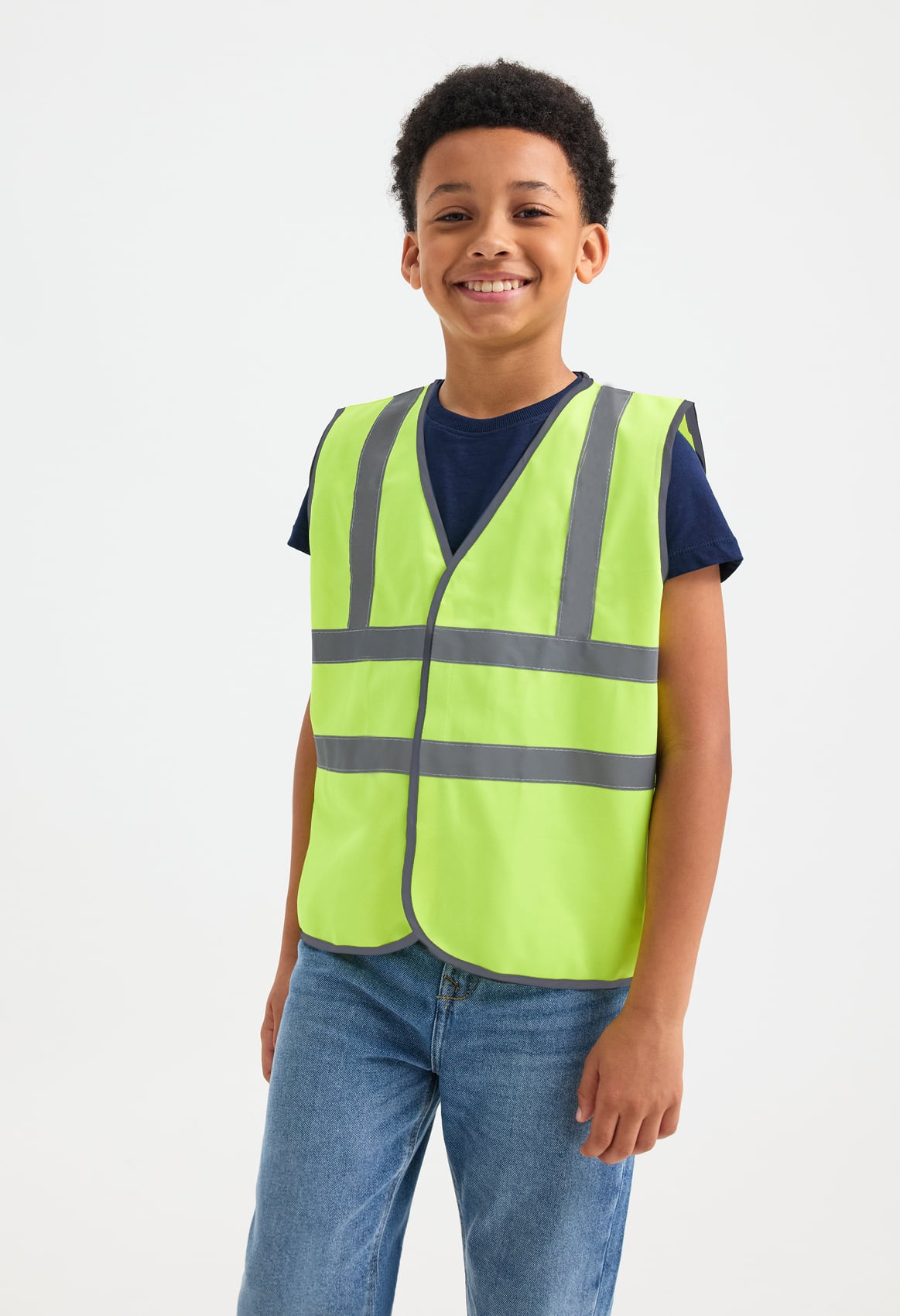 Children's Hi-Vis Safety Waistcoat - EN ISO 20471 Class 2 Certified | Orange & Yellow