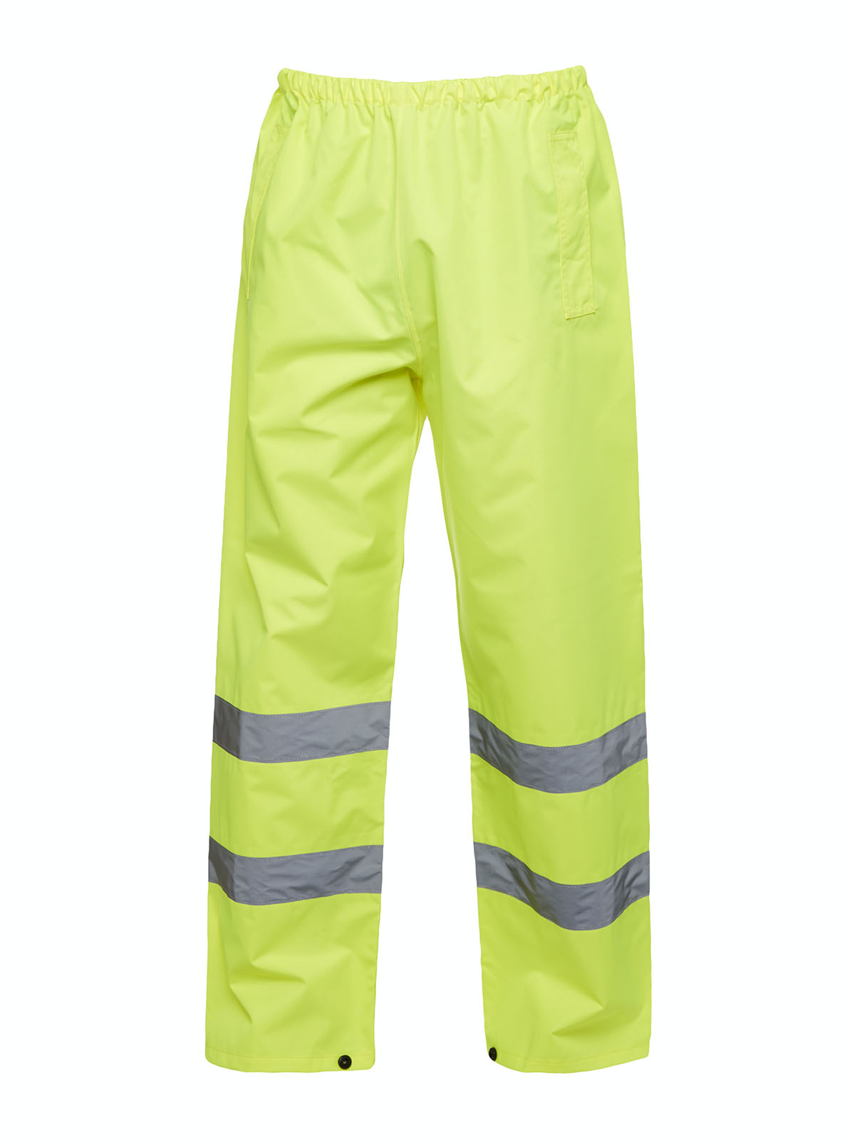 Hi Vis Trouser - Yellow | Wrapandcover.co.uk Customised uniforms for workwear, schools, and organisations- fast UK delivery, no minimum orders.