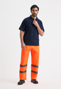 Hi Vis trousers by wrapandcover.co.uk Uniforms,  teamwear and custom corporate apparel. Specialising in Central London and the home counties.
