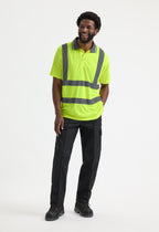 Hi Vis Short Sleeve Polo Shirt - Lifestyle Hero Shot