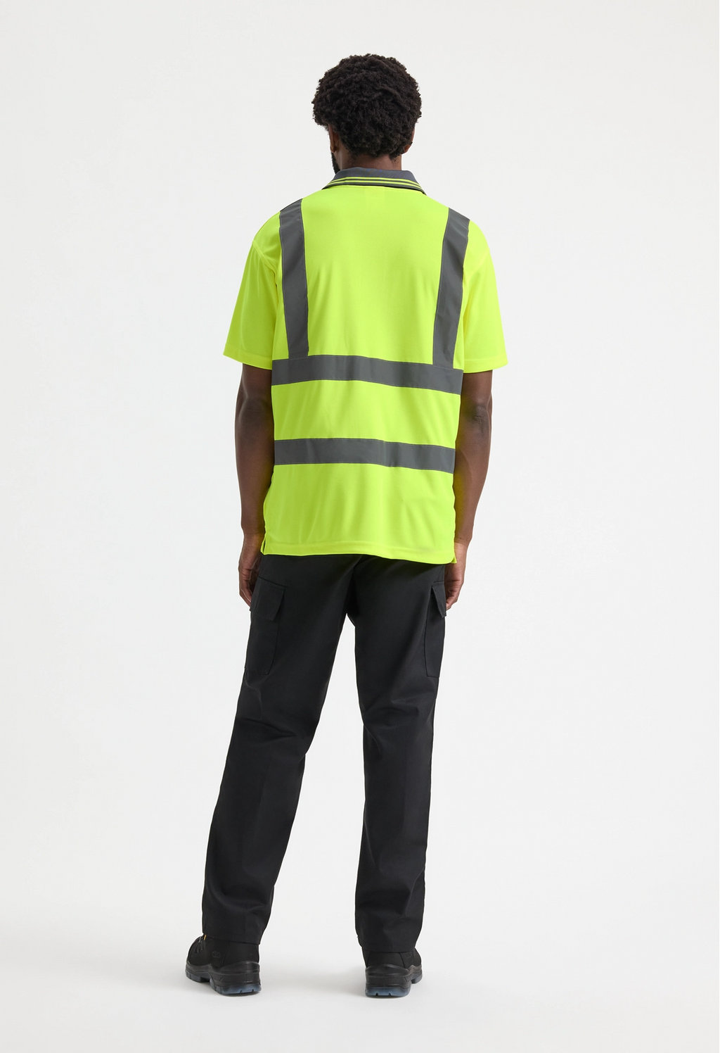 Hi Vis Short Sleeve Polo Shirt by wrapandcover.co.uk Uniforms,  teamwear and custom corporate apparel. Specialising in Central London and the home counties.
